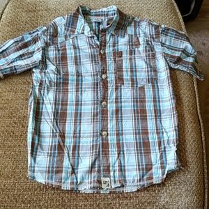 Boys Charlie Rocket Short Sleeve Button-down Shirt